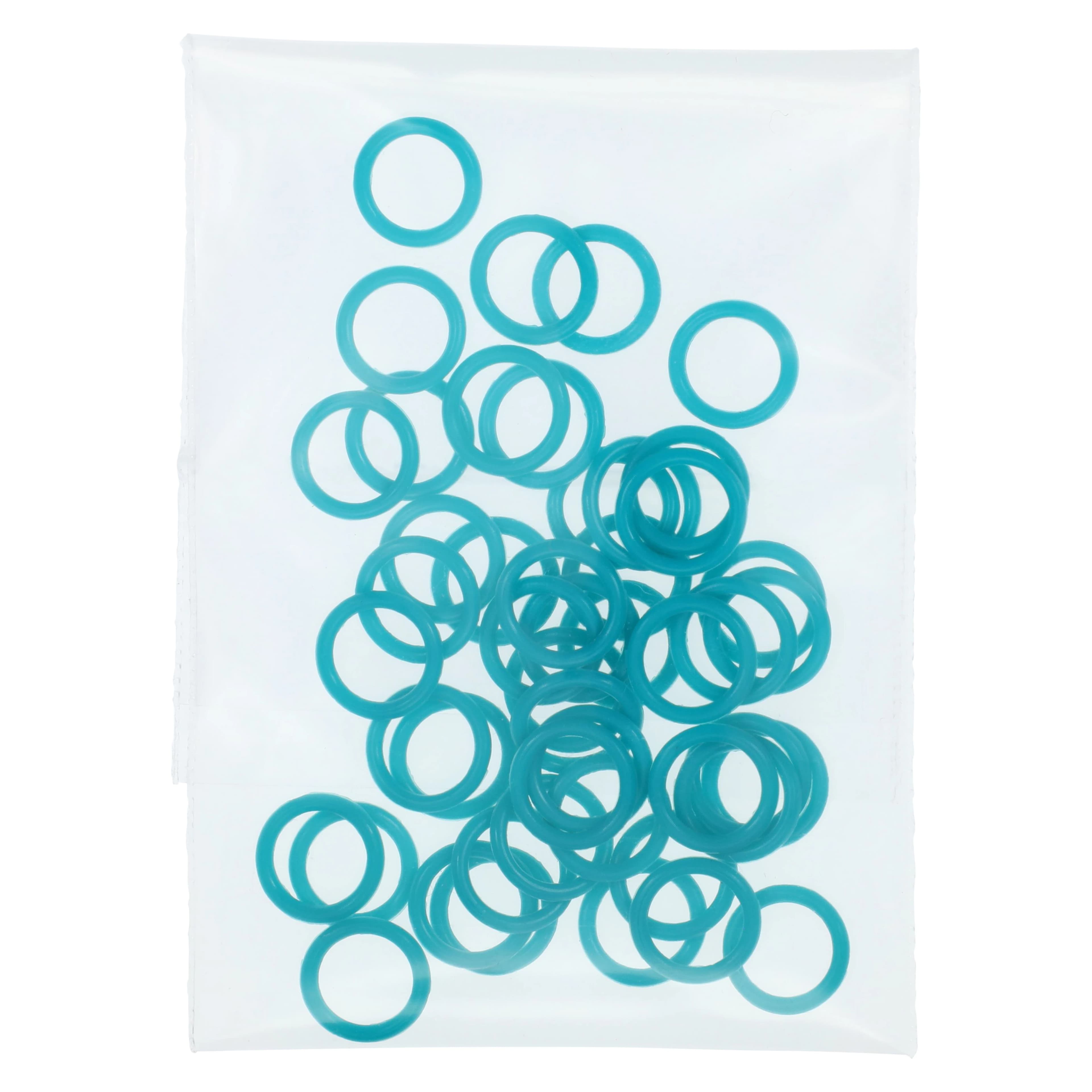 Nordent DuraLite ColorRings Teal, 48/Bag, RING-TE thumbnail 2
