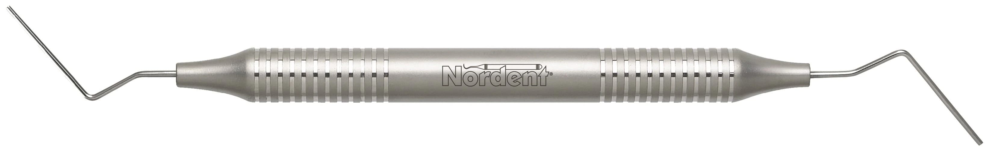 Nordent Root Canal Plugger, Double-Ended, #9-11, DuraLite Round Handle, CEEN9-11 - Root Canal Pluggers - Double-Ended - #9-11 - DuraLite&reg; Round - Image 1