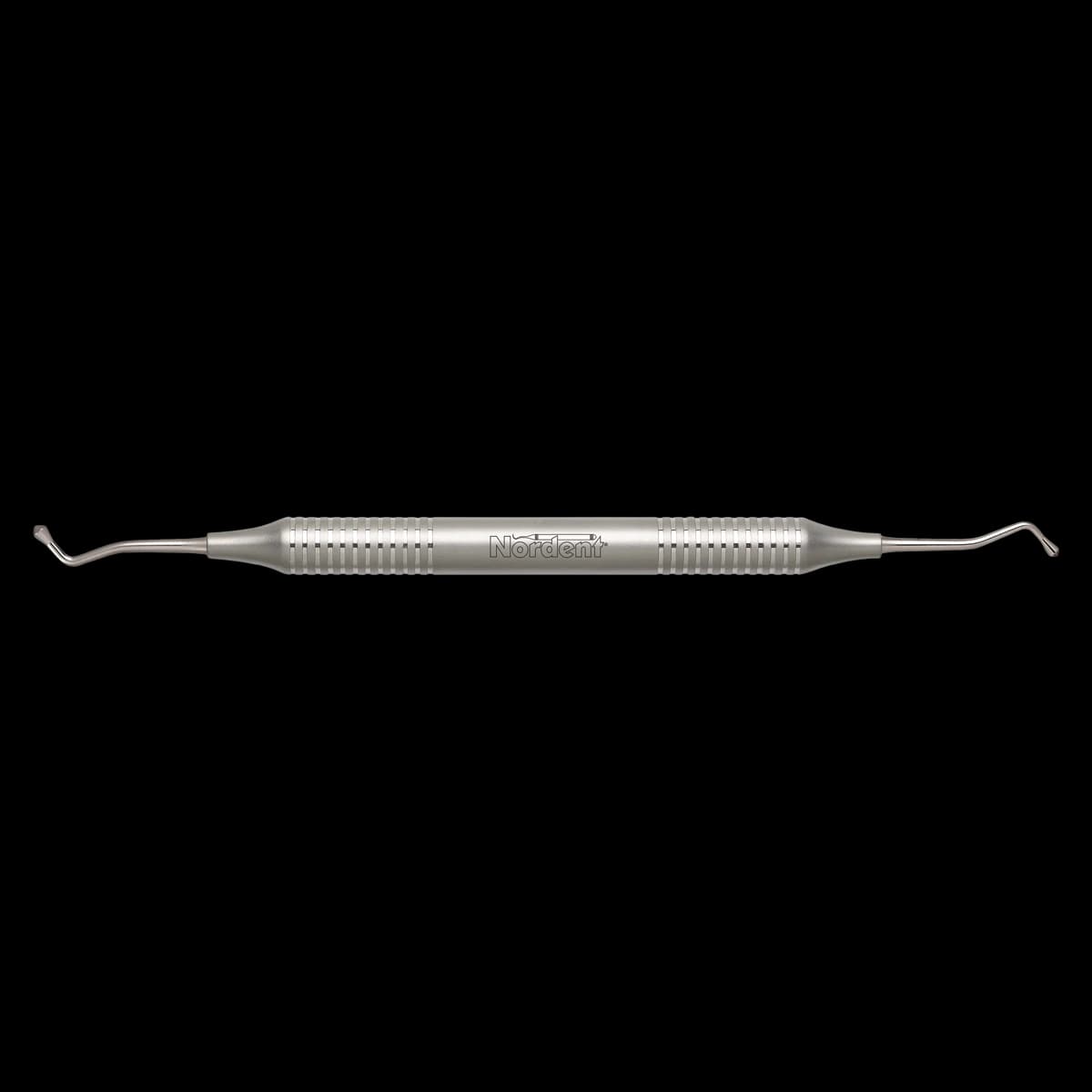 Nordent Burnisher, Medium Acorn #21B, Double-End, DuraLite Round Handle, 2.2mm & 2.8mm Diameters - Burnishers - Medium Acorn #21B - DuraLite&reg; Round - Image 1