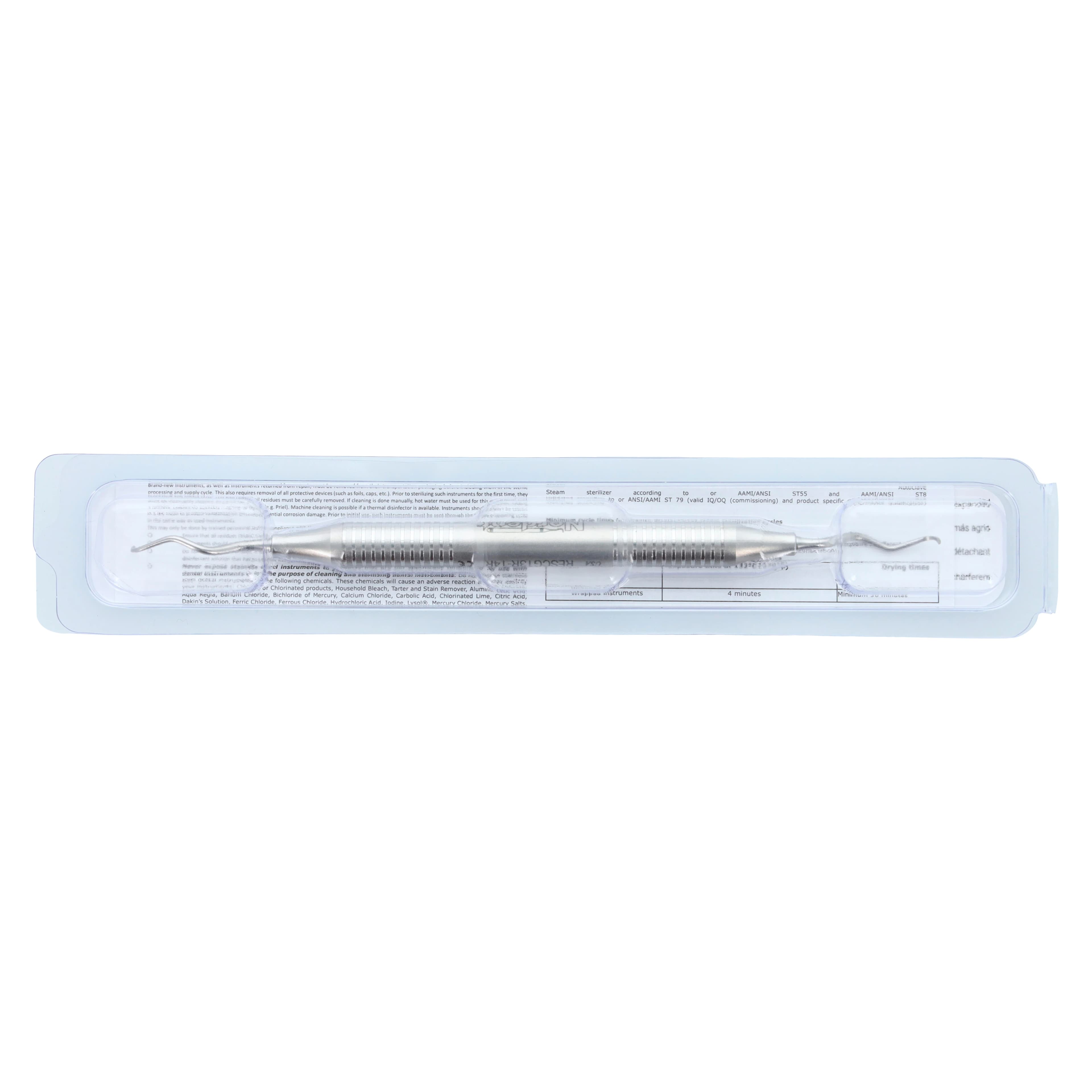 Nordent #13-14 Rigid Gracey Curette, DuraLite Round Handle, Double-End, 1 Each thumbnail 7