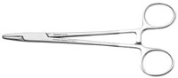 Nordent Needle Holder #201, Mayo-Hegar, Carbide Jaws, Serrated, 6-1/2" (160 mm), Gold-Plated Handles - Needle Holder – # 201, Mayo-Hegar, Carbide Jaws, 6-1/2" - Needle Holder – # 201, Mayo-Hegar, Carbide Jaws, 6-1/2" - Image 1