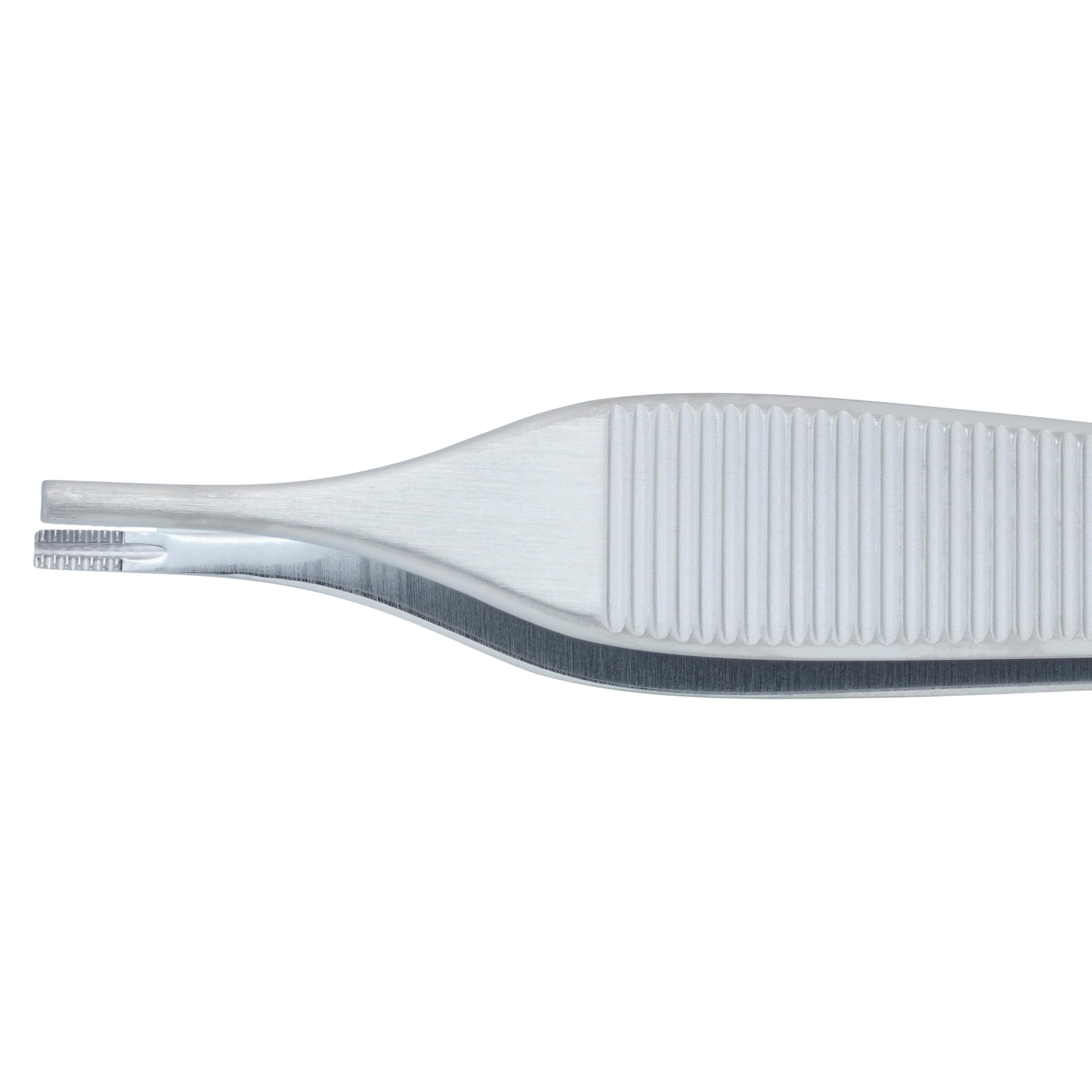 Nordent #109 Adson-Brown Tissue Forceps, 9x9 Teeth, 125 mm (5"), Stainless Steel thumbnail 2