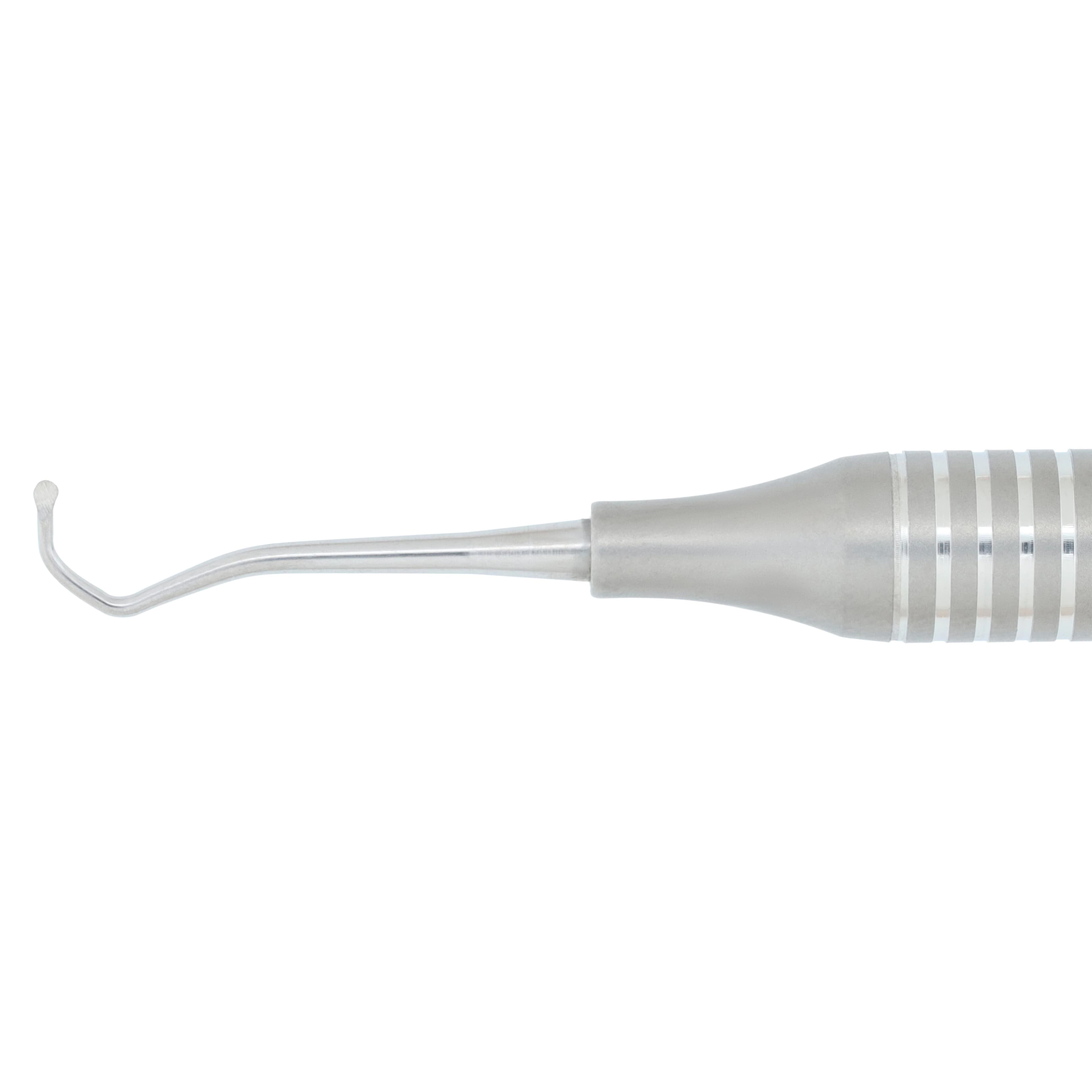 Nordent Excavator #8 Back Action Anterior Spoon, DuraLite Round, Double-End, 85° Angle, REEC8 thumbnail 3