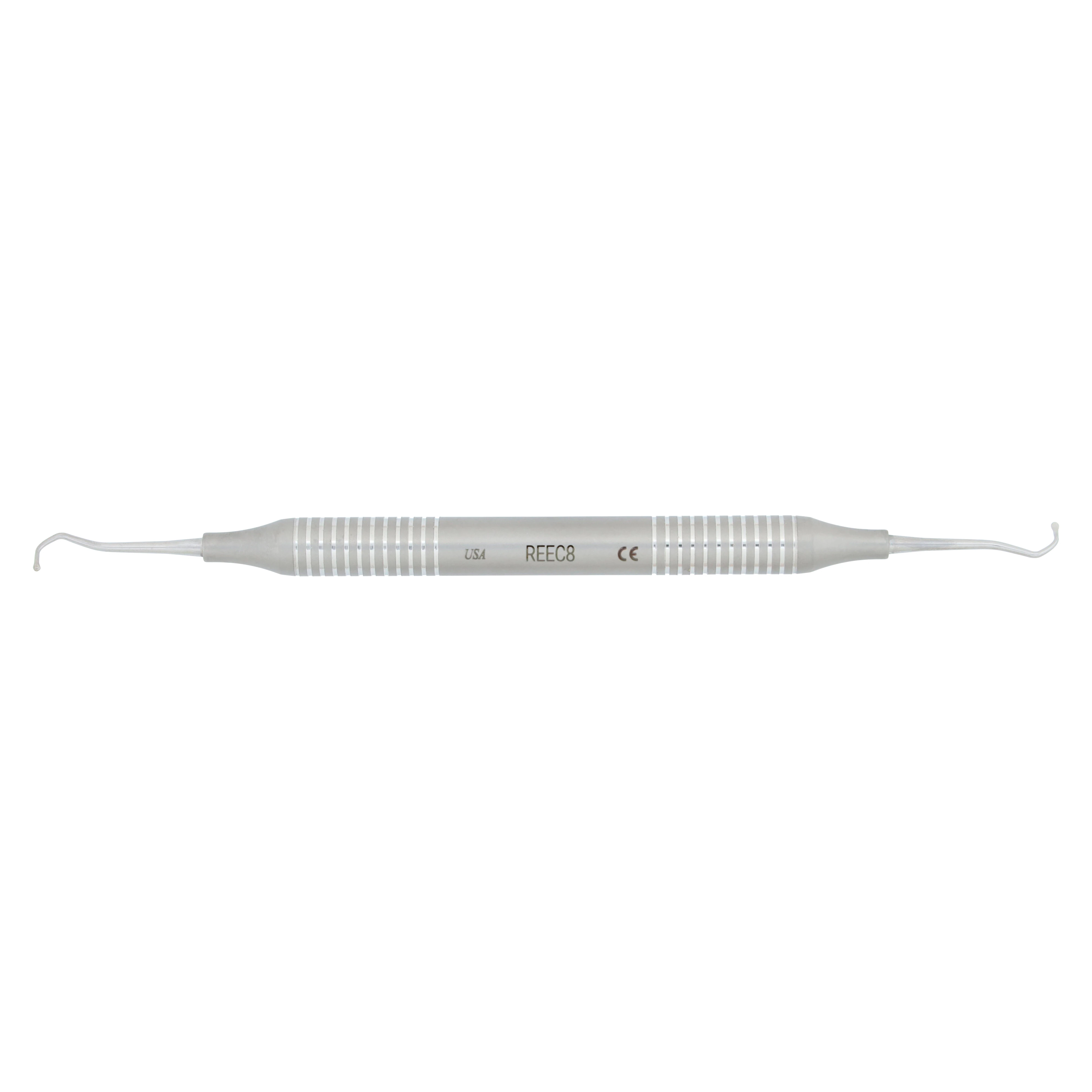 Nordent Excavator #8 Back Action Anterior Spoon, DuraLite Round, Double-End, 85° Angle, REEC8 thumbnail 5