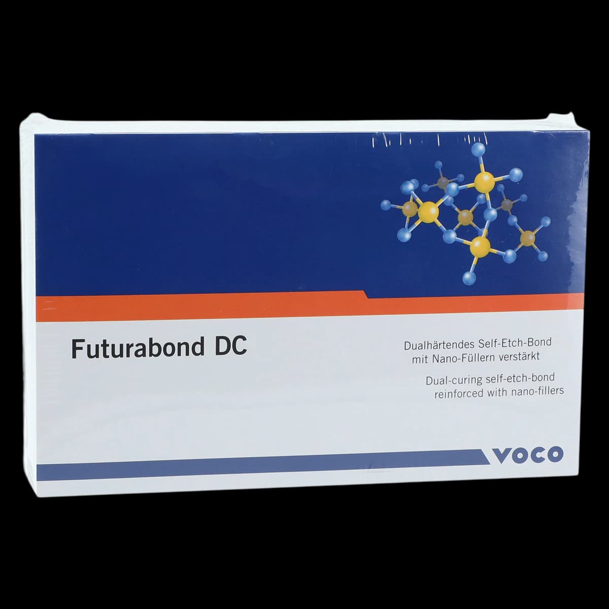 Futurabond DC Self-Etch Dual-Cured Adhesive Bottle Kit, 2 x 4 mL (Liquid A & Liquid B) - Futurabond DC Bottle Kit: 4ml Bottle Liquid A & 4ml Bottle Liquid B. Dual-cured - Image 1