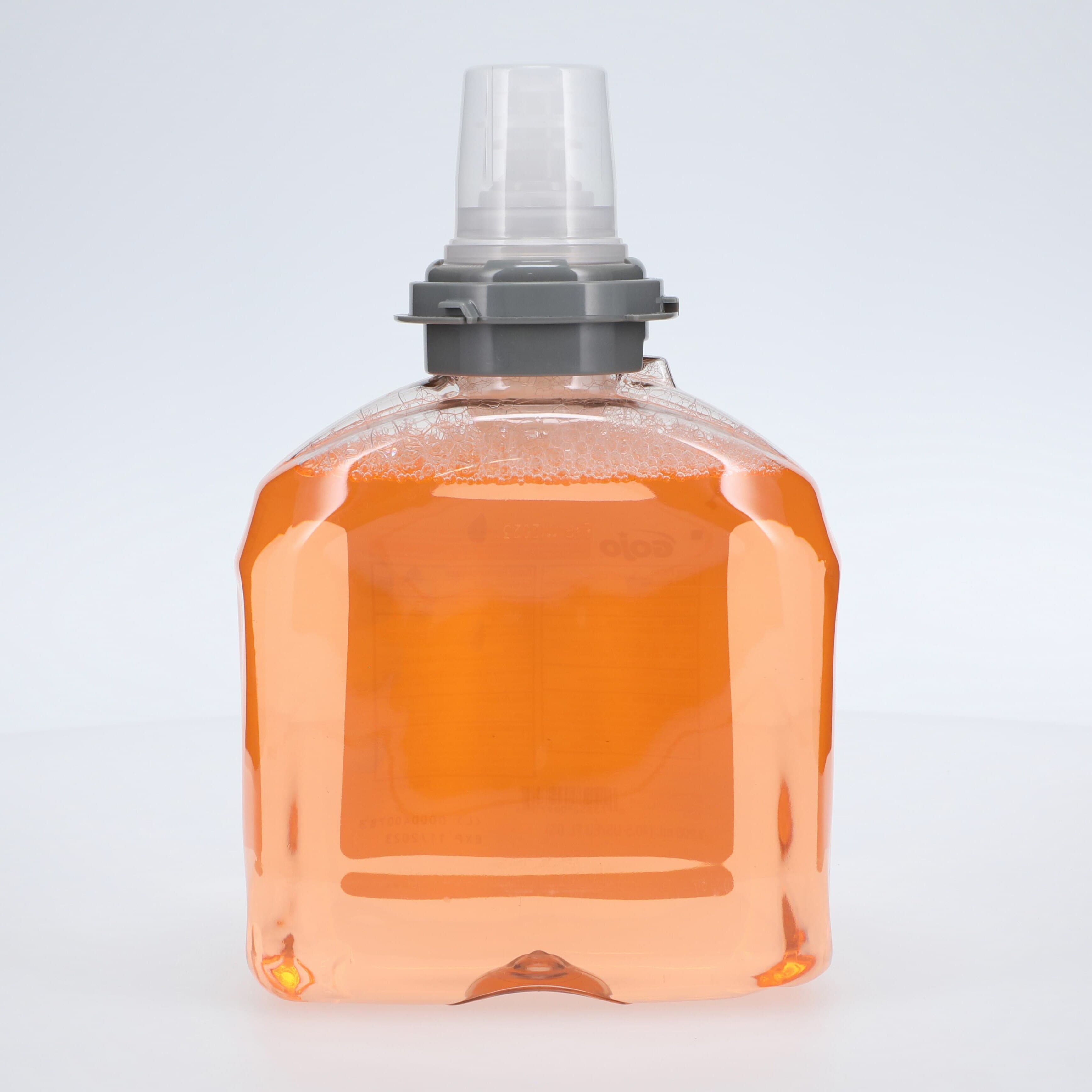 GOJO TFX Antibacterial Foaming Hand Soap Refill, Fresh Fruit Scent, 1200 mL, 2/Case, 5362-02 thumbnail 2