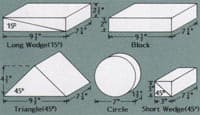 Wolf X-Ray Wolfoam Block Positioner, 7/Package - Positioning Blocks - Image 1