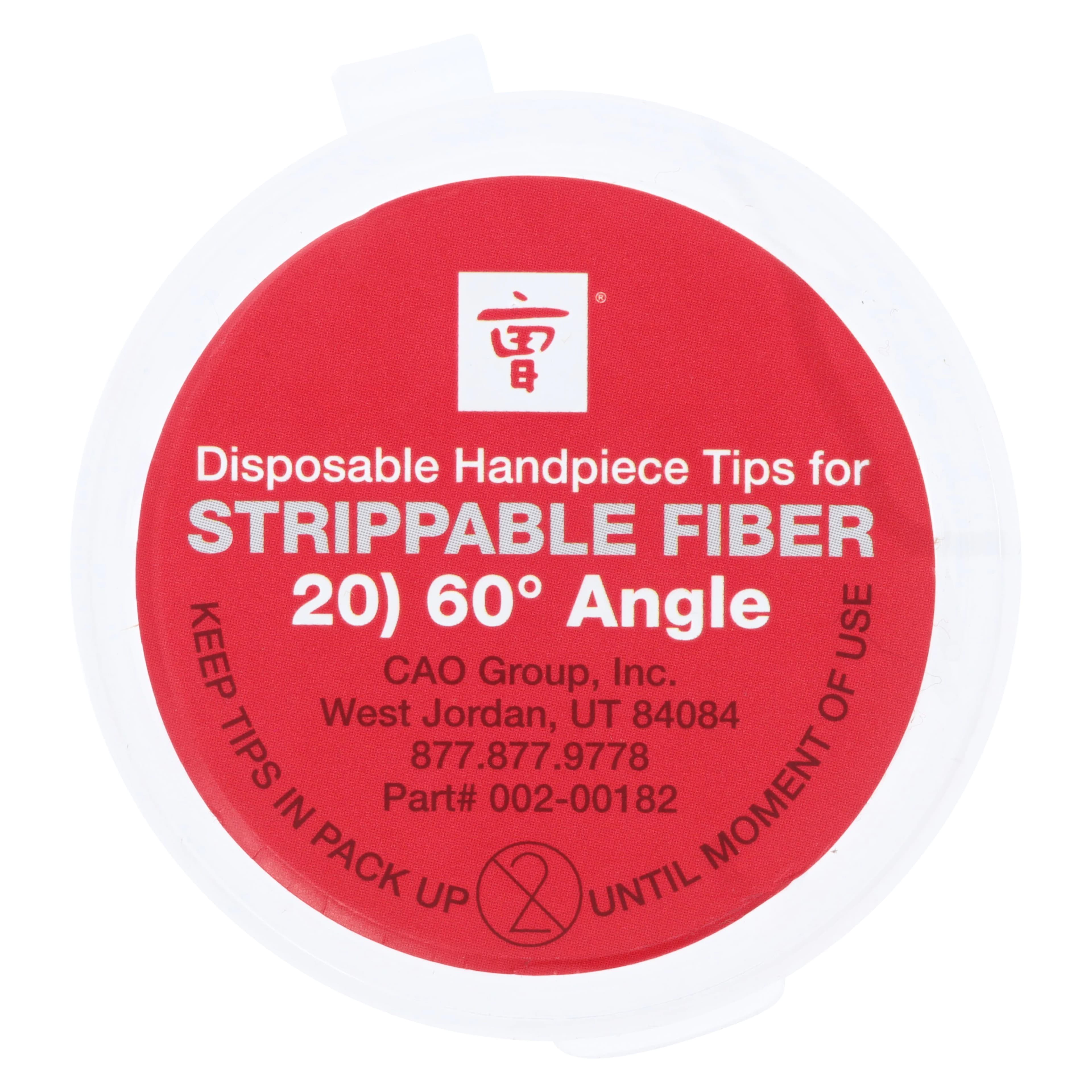 Precise LTM Handpiece Tips, Curved 60 Degree, Disposable, 20/Pk, 002-00182 thumbnail 3