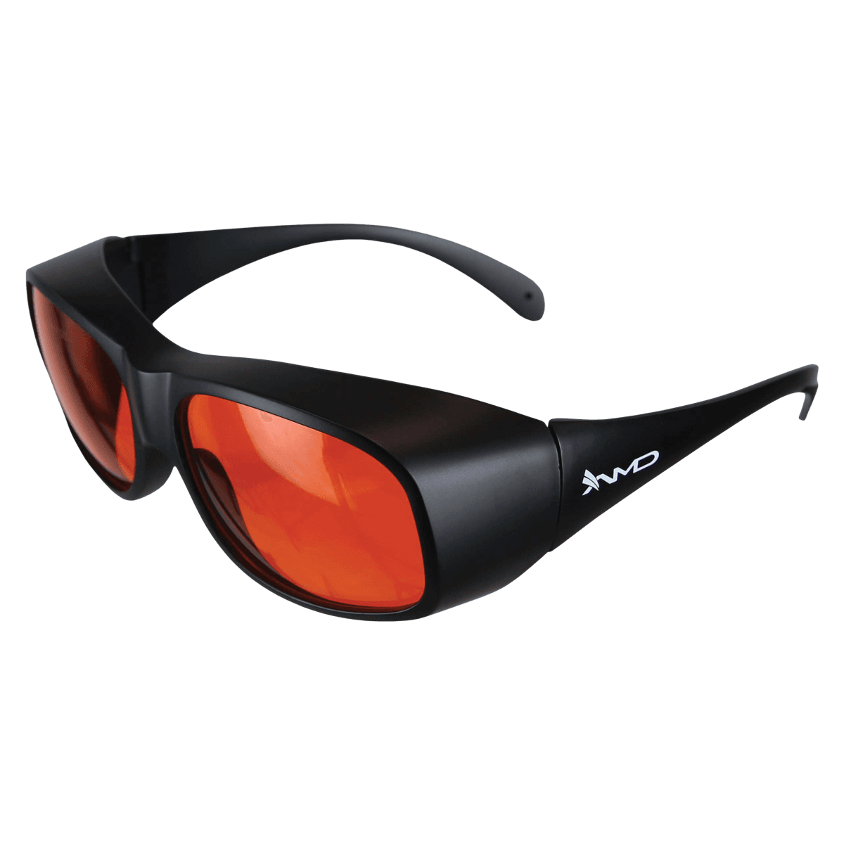 Monet® Large Laser Protective Glasses, Black Nylon Frame, Fits Over Eyewear, 1/Pkg - Monet® Large Laser Protective Glasses - Image 1
