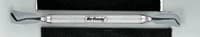 Hu-Friedy XTS W3 Double-Ended Plastic Filling Instrument, #6S Smooth Satin Steel Handle, TNPFIW3 - Plastic Filling Instruments - Double-Ended - W3 - XTS&reg; Smooth Satin Steel&reg; - Image 1