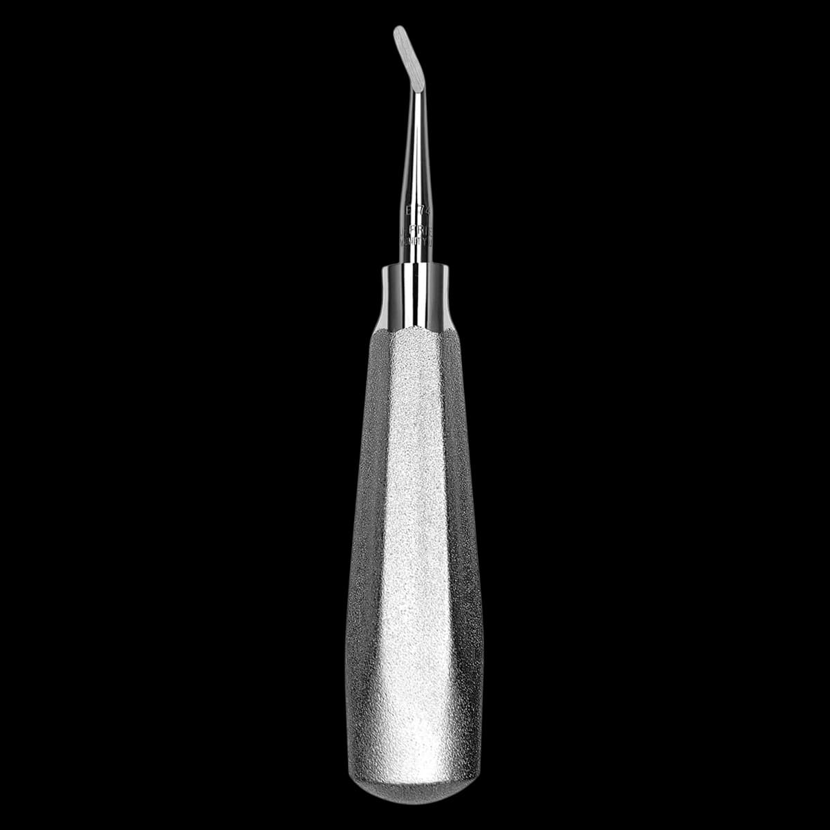 Hu-Friedy #74 Miller Apexo Surgical Elevator, #510 Large Tapered Hexagonal Handle, Single End, Right, 1 Each - Surgical Elevators – 74, Miller Apexo, Large Tapered Hexagonal Handle, Single End - Surgical Elevators – 74, Miller Apexo, Large Tapered Hexagonal Handle, Single End - Image 1