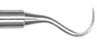 Hu-Friedy U15 Towner Sickle Scaler, Single-End, #24 Round Handle, EverEdge 2.0 - Scalers - Towner - U15 Single-End - #24 Round - Image 1