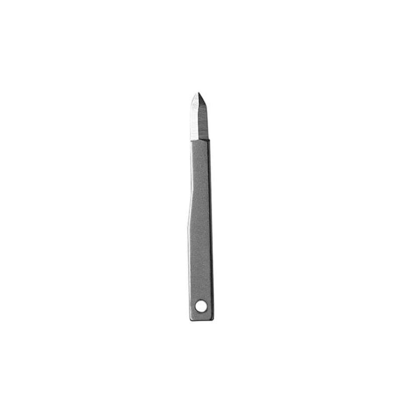 Hu-Friedy Mini Full Radius Scalpel Blade, MB63, Sterile, Box of 12 - Mini Full Radius Scalpel Blade - Image 1