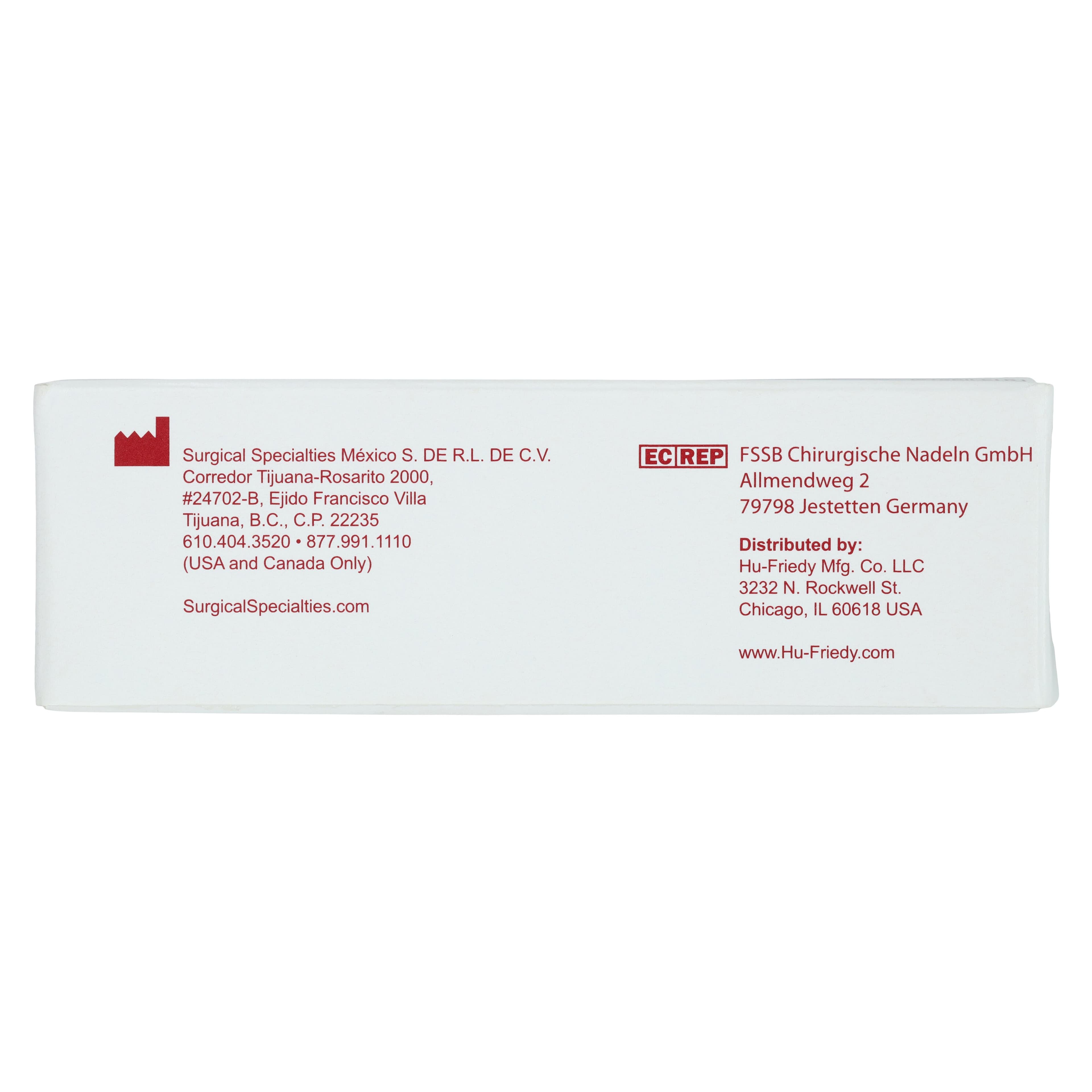 Hu-Friedy Mini Full Radius Round Scalpel Blade #69, Sterile, 12/Box, MB69 thumbnail 5