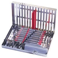 Hu-Friedy IMS Signature Series Cassette, 8-Instrument, Small, Blue, with Accessory Area, 1/Pk, IM5088 - IMS Signature Series Cassette, 8-Instrument, Small, Blue, 1/Pk - Image 1