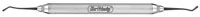 Hu-Friedy XTS Smooth Satin Steel Composite Filling Instrument, Goldfogel Contouring #9, Double-Ended, 1/Pk - Composite Filling Instruments - Goldfogel Contouring - 9 - XTS&reg; Smooth Satin Steel&reg; - Image 1