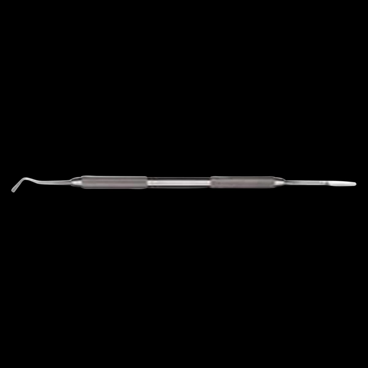 Hu-Friedy Boghosian Plastic Filling Instrument, Double-Ended, Size 1, #6 Satin Steel Handle, #AB1 - Plastic Filling Instruments - Boghosian Double-Ended - 1 - #6 Satin Steel&reg; - Image 1