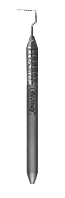 Hu-Friedy Qulix Color-Coded Probes, Single-End, #12 Novatech (1-12), #6 Satin Steel Handle - Qulix&trade; Color-Coded Probes - Single-End - 12 Novatech&trade; (1-12) - #6 Satin Steel&reg; - Image 1