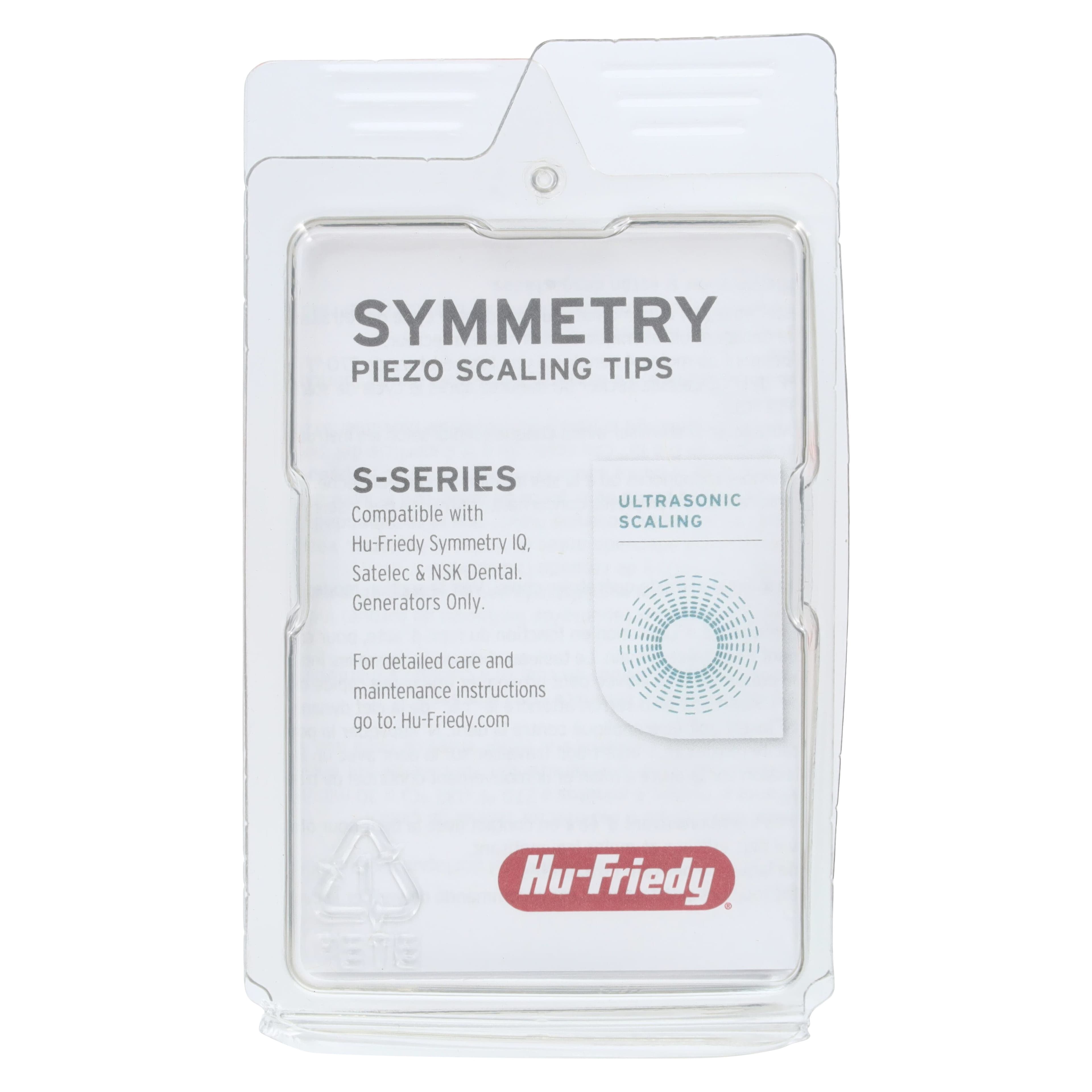 Hu-Friedy Symmetry IQ S-Series Piezo Scaling Tip, P Universal, Stainless Steel, 1/Pk thumbnail 2