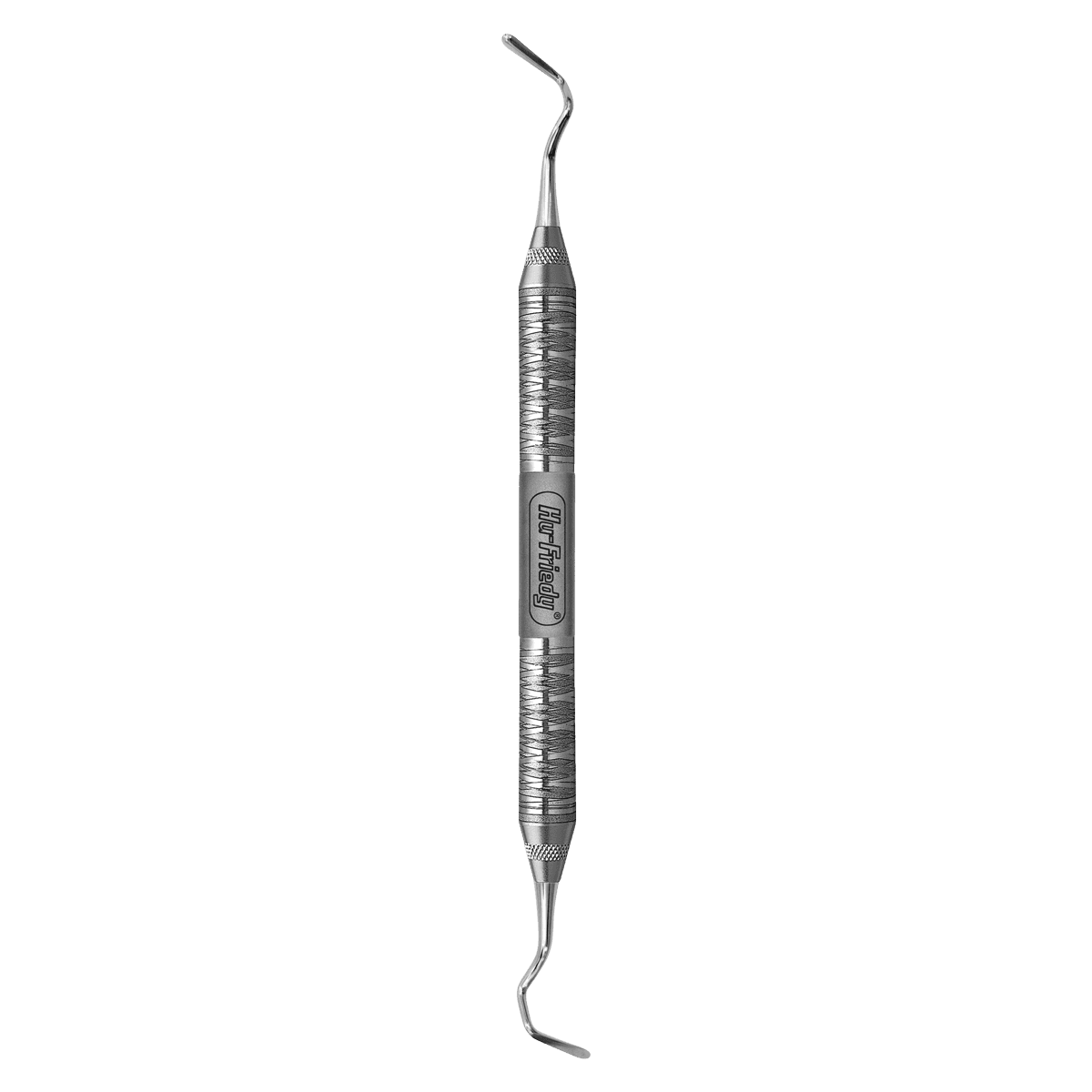 Hu-Friedy Reddy Thin Periodontal Knife #1, Double-Ended, #6 Satin Steel Handle, KRDY1 - Reddy Knife #1 #6 Satin Steel Hdl. - Image 1