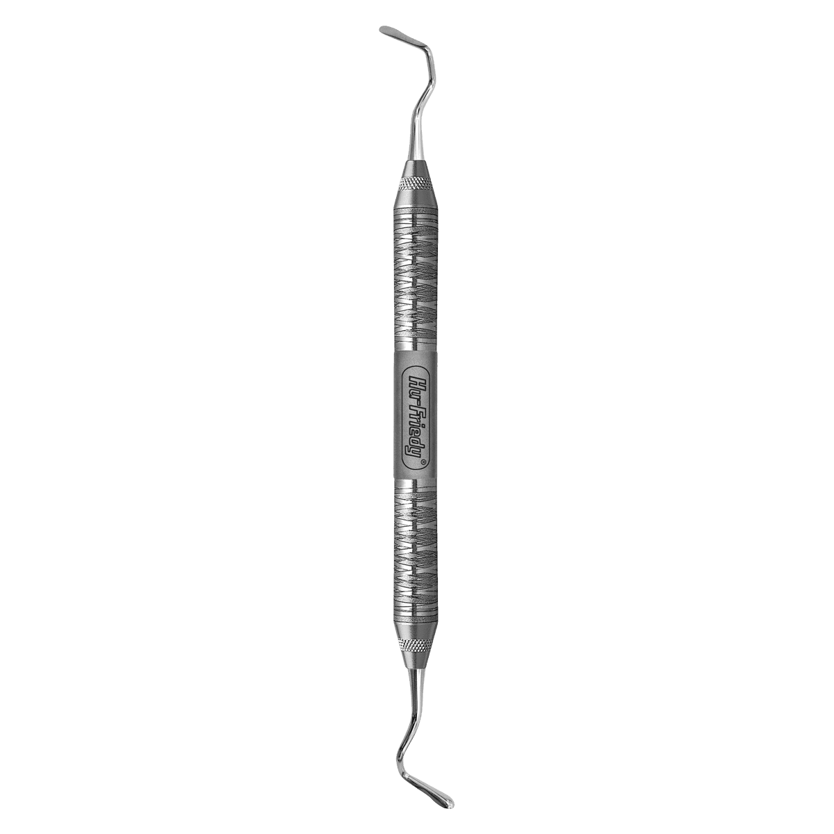 Hu-Friedy #2 Reddy Periodontal Knife, Double End, #6 Satin Steel Handle, KRDY2 - 2 Reddy, Double End - 2 Reddy, Double End - Image 1