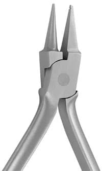 Hu-Friedy Light Wire Bird Beak Pliers with Groove, Stainless Steel, 0.020" Max Wire, 678-305, 1/Pkg - Wire Forming Pliers – Light Wire Bird Beak with Groove Pliers - Wire Forming Pliers – Light Wire Bird Beak with Groove Pliers - Image 1