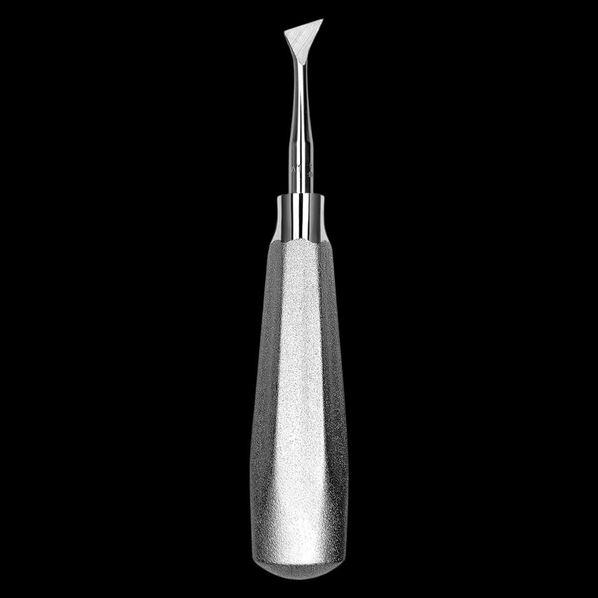 Hu-Friedy Cryer Elevator #25 Medium, Left, #510 Large Tapered Hexagon Handle, Single End, 1/Pk, E25 - Elevator, Cryer, Left, # 510 Large Tapered Hexagon Handle, # 25, Medium, 1/Pk, E25 - Image 1