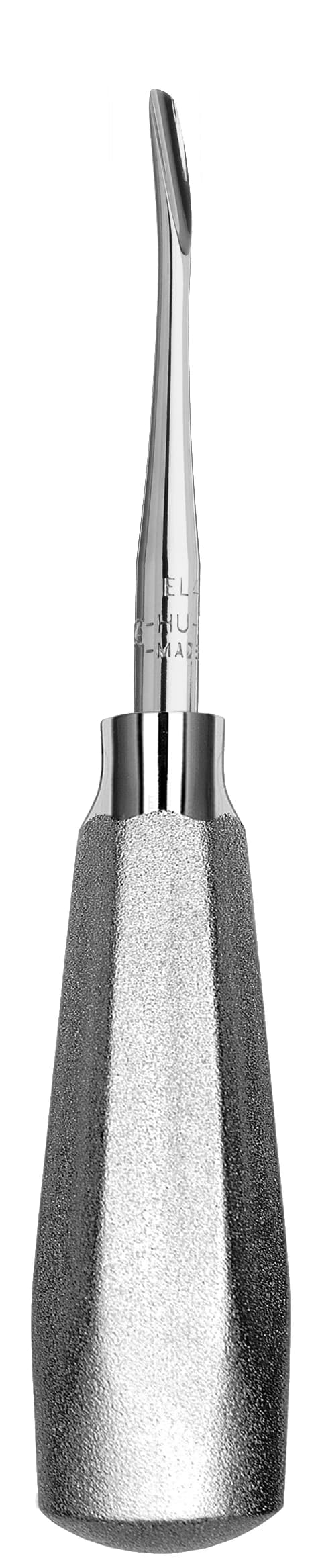 Hu-Friedy Luxating Elevator, 4mm Curved, Small Handle, Ergo Dynamic, EL4CSM - Elevator Luxating 4mm Curved Small Handle Ergo Dynamic - Image 1