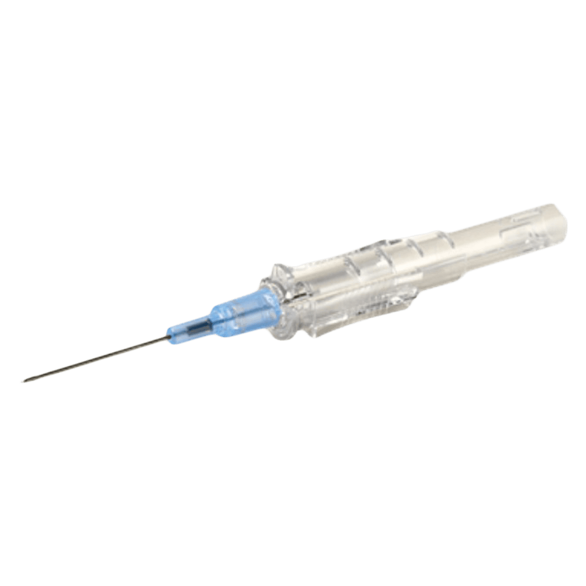 Jelco Protectiv Plus IV Catheter with Wings, 22 Gauge, 1 Inch, Safety Straight, Blue, Sterile, 50/Box thumbnail 2