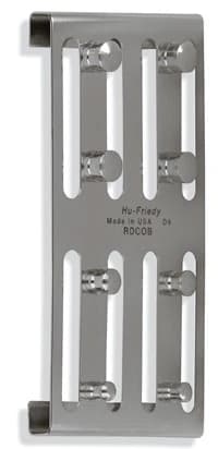 Hu-Friedy Rubber Dam Clamp Organizing Board, Holds 8 Clamps, 4.6" x 2.4" x .375", 1 Each, 953903 - Rubber Dam Clamp Organizing Board - Image 1