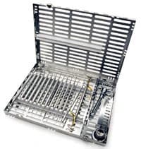 Hu-Friedy IMS™ Signature Series® Collection Amalgam Standard Set-Up, Large 16-Instrument Cassette, White - IMS™ Signature Series® Collection Amalgam Standard Set-Up - IMS™ Signature Series® Collection Amalgam Standard Set-Up - Image 1