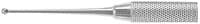 Hu-Friedy #4 Abou-Rass Straight Apical Burnisher, 2.25 mm, #40 Round Handle, MAR-SB4 - #4 Abou-Rass Straight Apical Burnisher - Image 1
