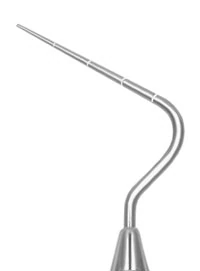 Hu-Friedy Endodontic Single-End Plugger, Anterior, Size 8A, #32 Round Handle, 29mm, RCP8A - Endodontic Single-End Pluggers  - Anterior - 8 - #32 Round - Image 1