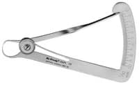Hu-Friedy Iwanson Spring Caliper for Metal, Pointed, 0-10 mm, CLP1, Each - Caliper Iwanson Spring Metal - Image 1
