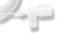 SunMed Straight T Adapter with Female Connector, 22mm, 10/Package - Straight T Adapter w/female - Image 1