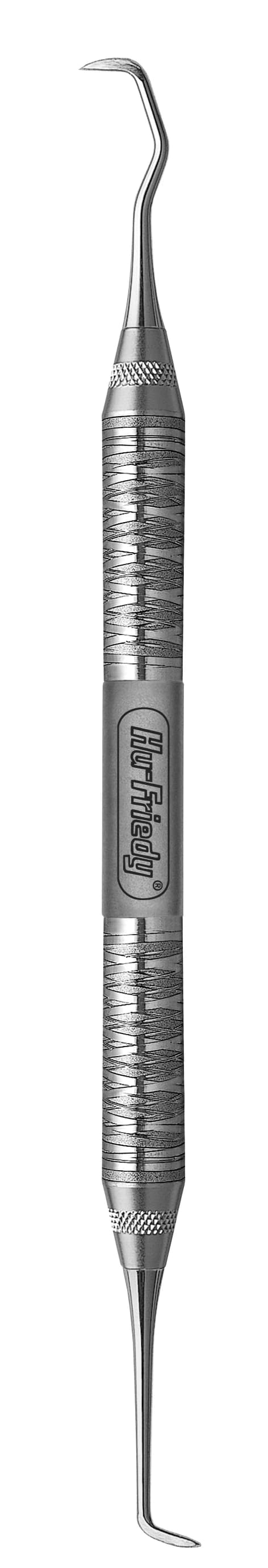 Hu-Friedy Goldman-Fox GF-1 Scaler, Double-Ended, #6 Satin Steel Handle - Goldman-Fox GF-1 Scaler - Image 1
