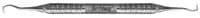 Hu-Friedy Jacquette Sickle Scaler 30/33, Double-Ended, #6 Satin Steel Handle, SJ30/336 - Scalers - Jacquette - 30/33 - #6 Satin Steel&reg; - Image 1