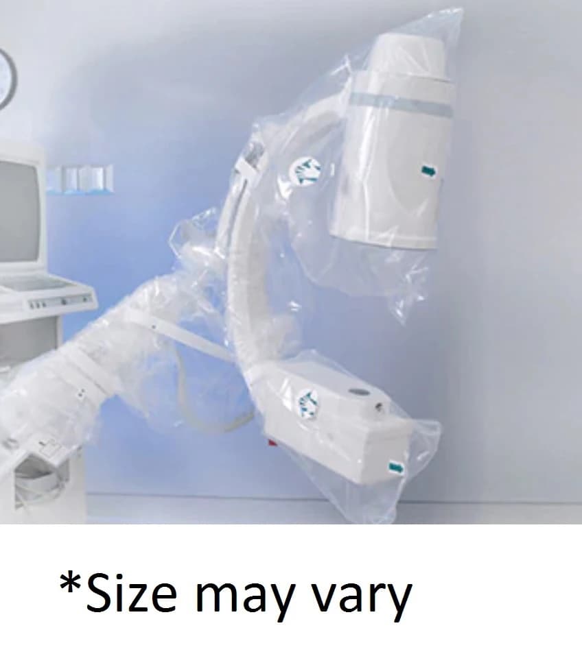 Medline Mini C-Arm Sterile Drape, Clear, 41" x 84" - Drape Mini C-Arm LF - Image 1