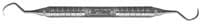 Hu-Friedy Sickle Scaler 3/4 Remington DE, #6 Satin Steel Handle, SRM3/46 - Scalers - Remington - 3/4 Remington - #6 Satin Steel&reg; - Image 1