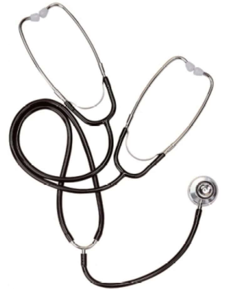 Graham-Field Teaching Stethoscope, Black, Dual-Head, Each - Stethoscope Black 2Hd Tch - Image 1