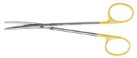 Hu-Friedy Perma Sharp Metzenbaum Scissors, Curved/Blunt, 5.5" (14.5 cm), S5055 - Scissors - Perma Sharp&reg; - Metzenbaum Curved/Blunt 5.5" - Image 1