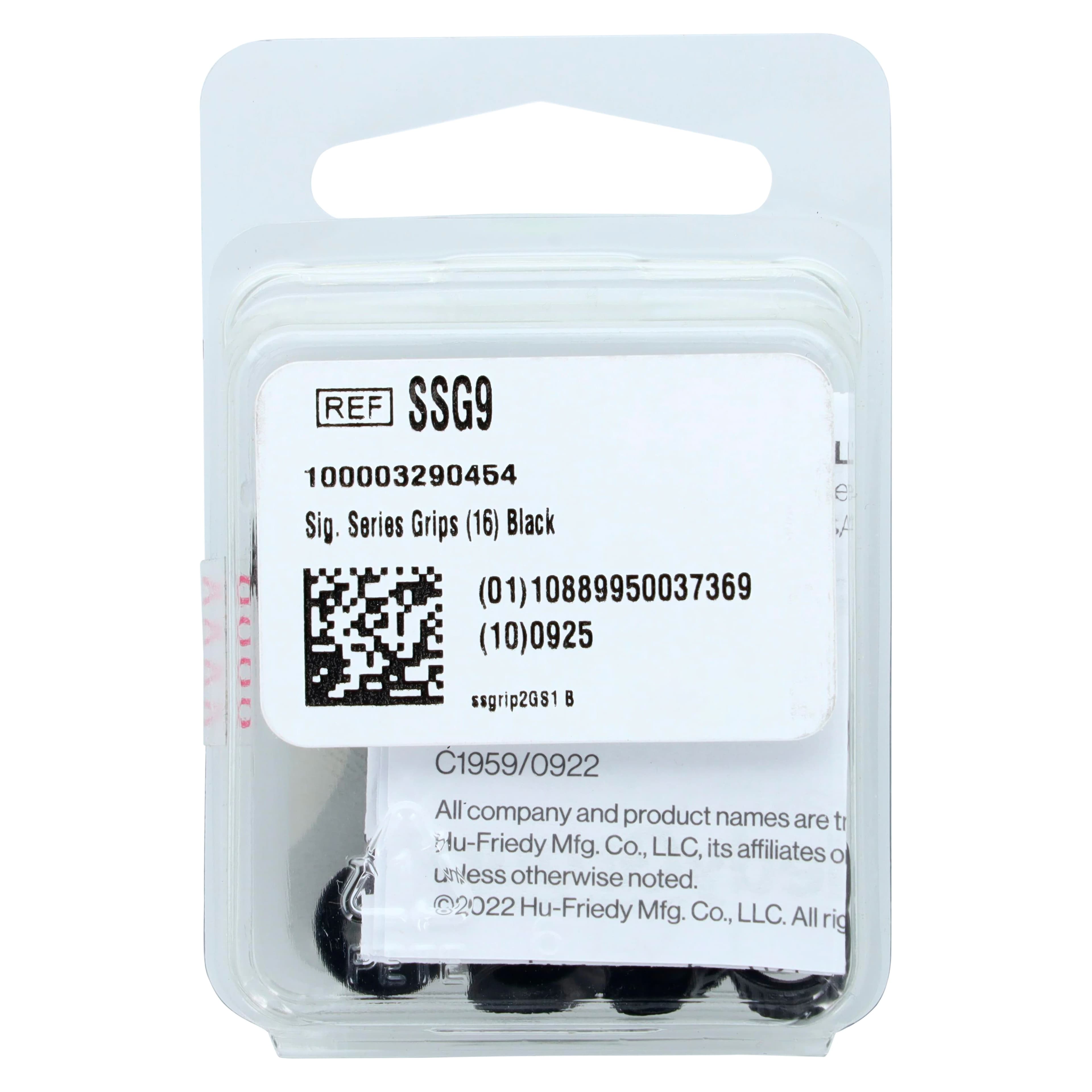 Hu-Friedy IMS Signature Series Instrument Grips, Black, 16/Pk, SSG9 thumbnail 3