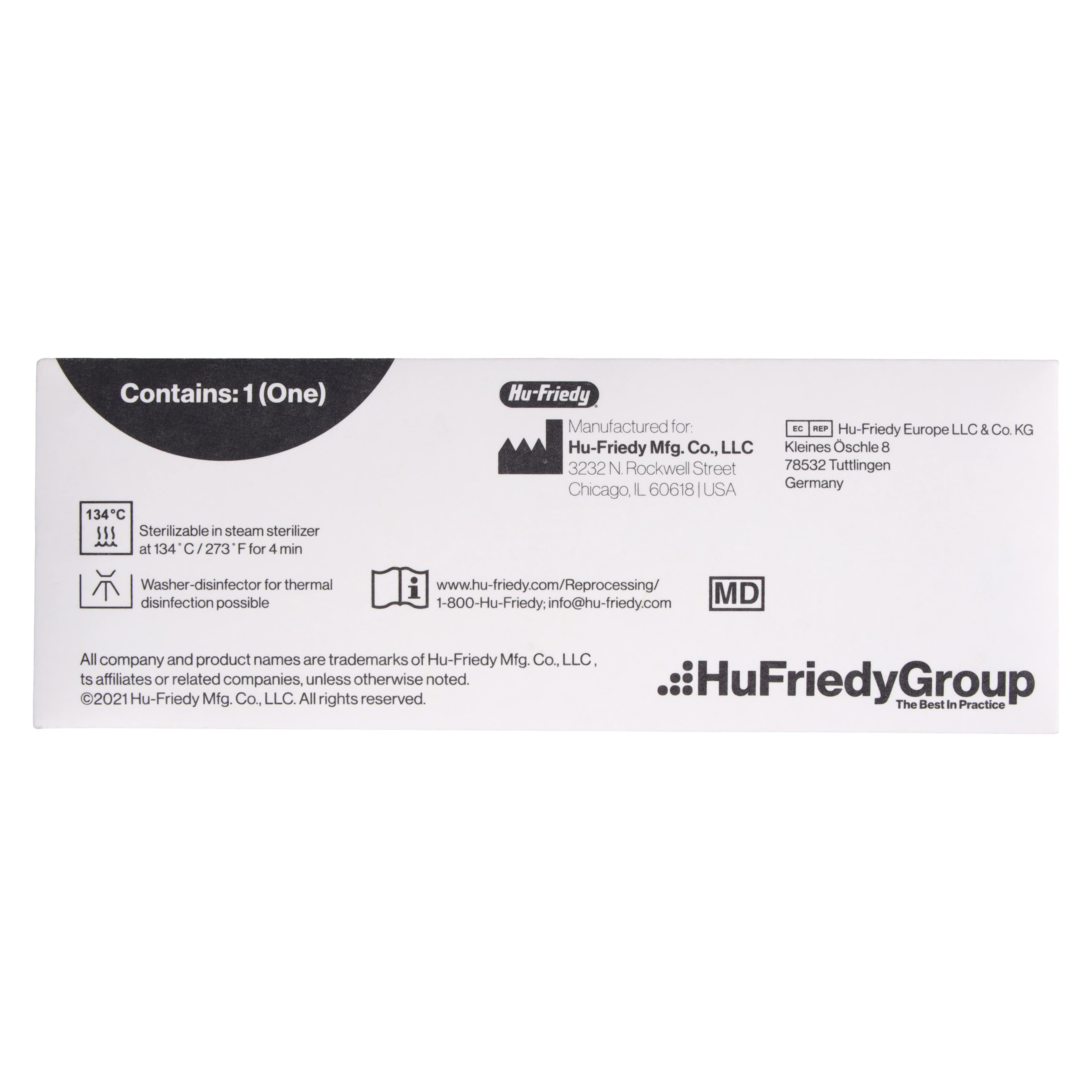 Hu-Friedy O-Ring for Ultrasonic Insert, Black, 12/Pkg, UBLKORING thumbnail 2