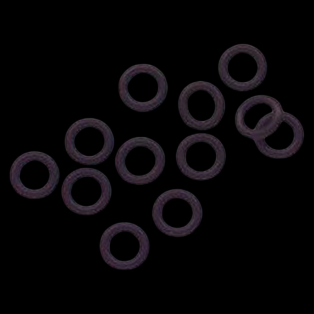 Hu-Friedy O-Ring for Ultrasonic Insert, Black, 12/Pkg, UBLKORING - O-Ring Ultrasonic Handle Black 12/PK - Image 1