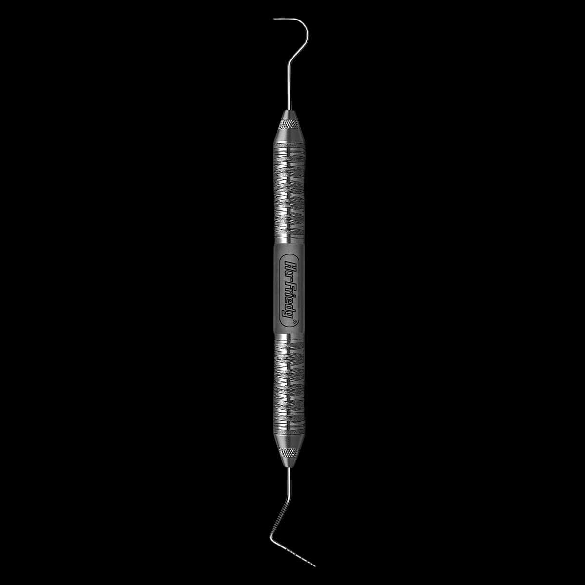 Hu-Friedy Expro 23/OW Thin Williams Explorer/Probe, Double-Ended, #6 Satin Steel Handle, XP23/OW6 - Expro Thin Williams 23/OW Explorer/Probe (1-10) - Image 1