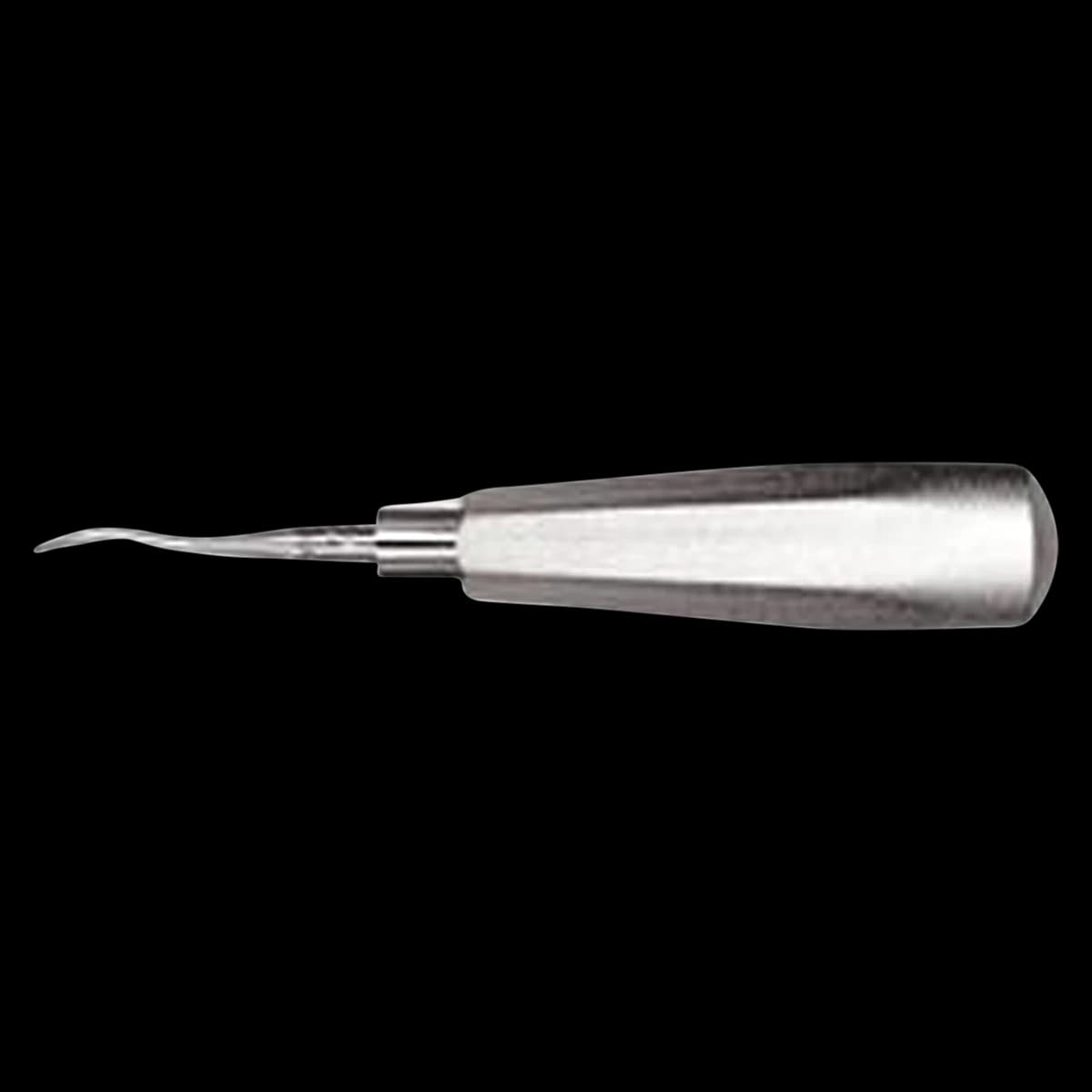 Hu-Friedy Elevator 302 Apexo, #510 Large Tapered Hexagon Handle, Single End, Stainless Steel - Elevator 302 Apexo #510 Handle - Image 1