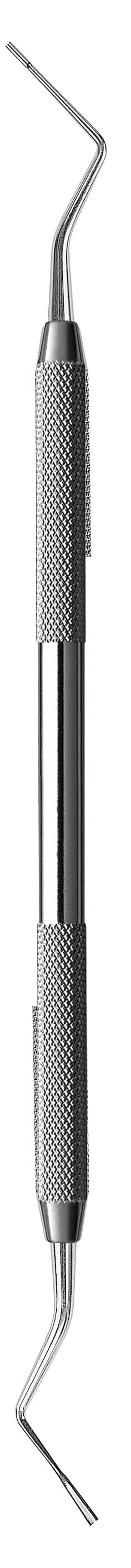 Hu-Friedy Abou-Rass Angled Apical Plugger/Condenser, #1.5, #41 Round Handle, MAR-AAC1.5 - #1.5 Abou-Rass Angled Apical Plugger - Image 1