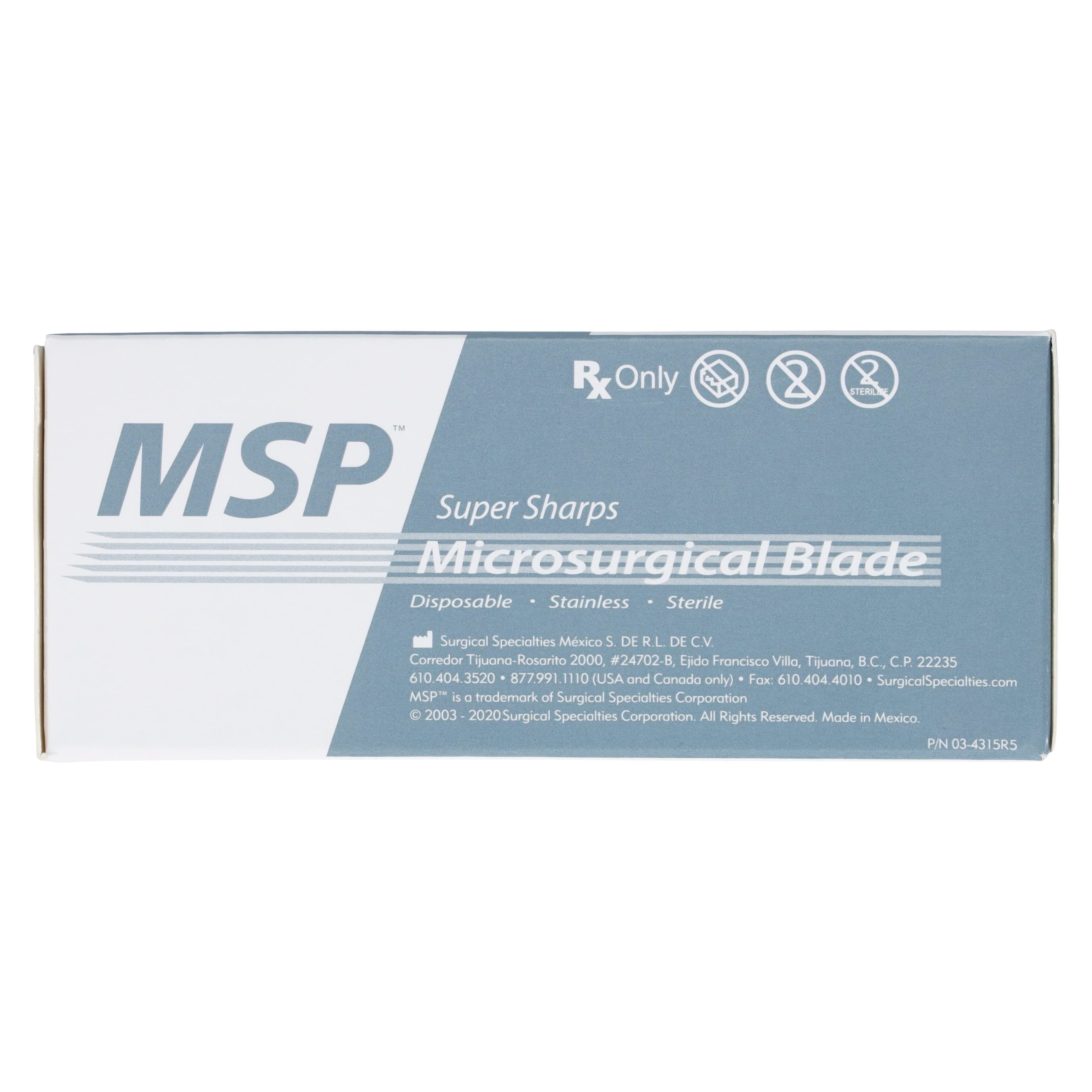 Katena MSP Stainless Steel Sterile Surgical Blade #15 thumbnail 5