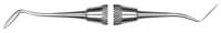 Hu-Friedy #1/2 Hollenback Double-Ended Carver, #7 Satin Steel Colours Handle, CVHL1/27 - Carvers - Hollenback Double-Ended - 1/2 - #7 Satin Steel&reg; Colours&reg; - Image 1