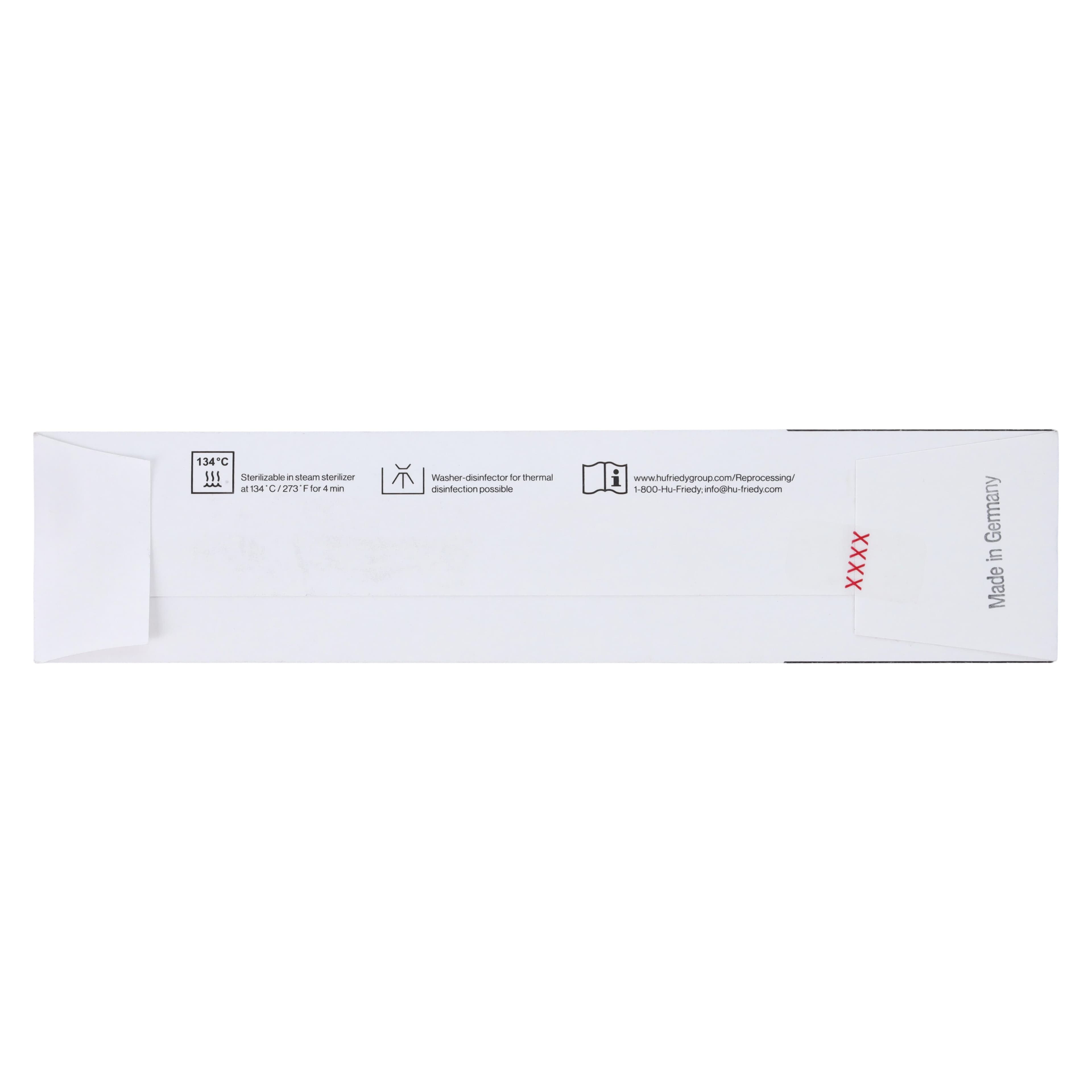 Hu-Friedy Scalpel Handle #7K, Short Flat, Stainless Steel, 10-130-07K thumbnail 2